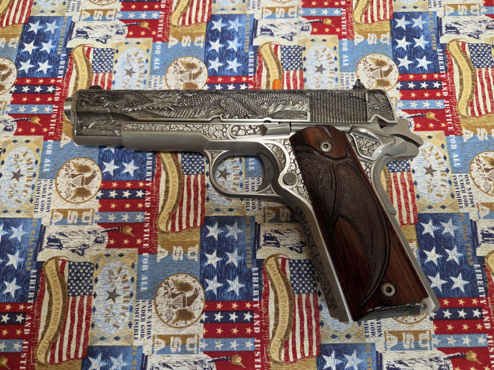 COLT ALTAMONT DRAGON 1911 1 OF 300 38SUP C1911-DG3-AAA 38 SUPER COLT-img-1