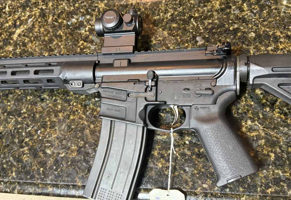 Savage AR 15 MSR 15 16inch with dot optic 223/ 556-img-2