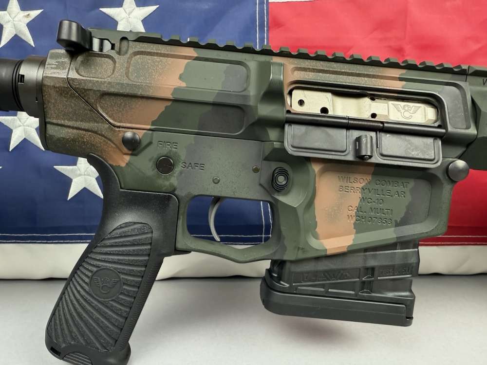 Wilson Combat Tactical Hunter 6.5 Creedmoor 18" AR10 rifle Camo - NEW-img-3