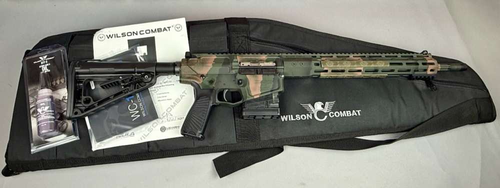 Wilson Combat Tactical Hunter 6.5 Creedmoor 18" AR10 rifle Camo - NEW-img-11