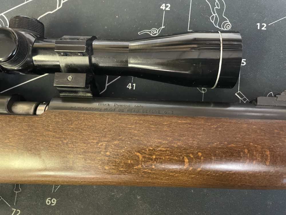 LYMAN Cougar - Made in Italy - Muzzleloader .50 cal Black Powder w SCOPE-img-8