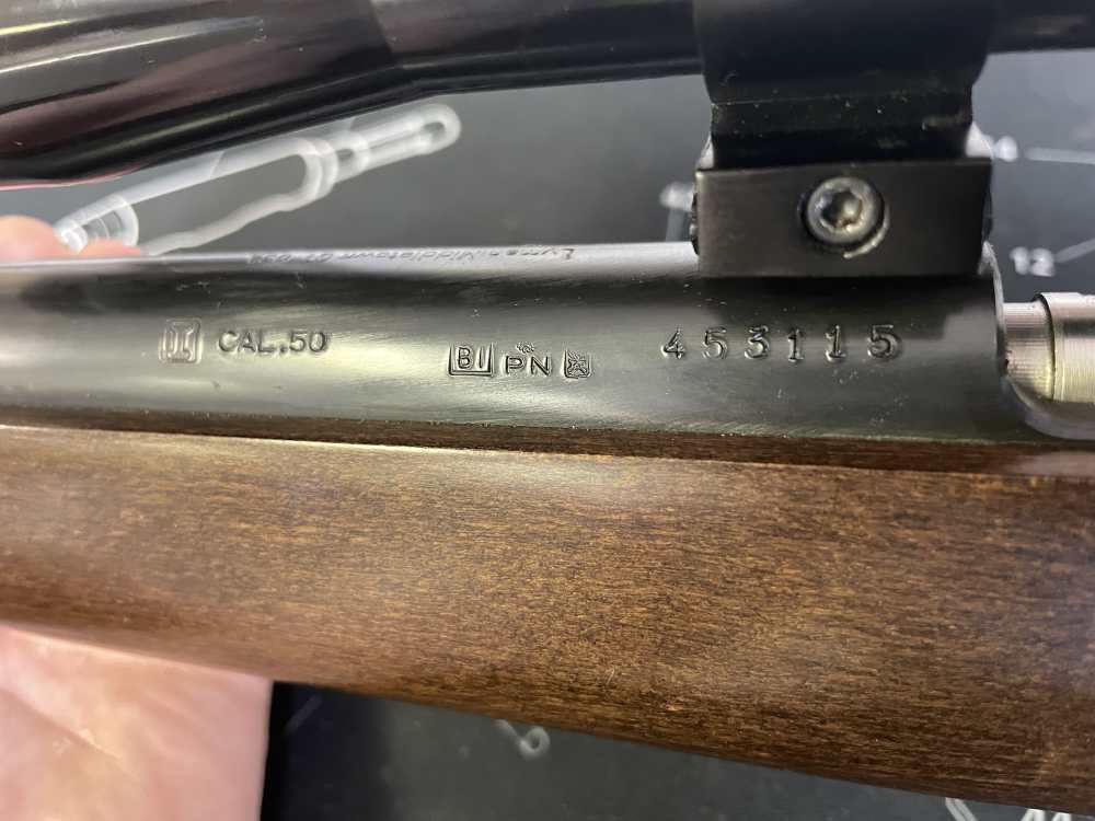 LYMAN Cougar - Made in Italy - Muzzleloader .50 cal Black Powder w SCOPE-img-3