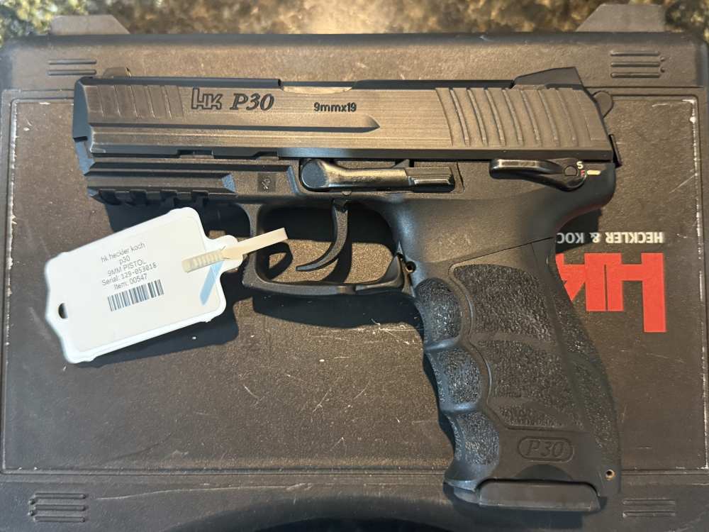 HK heckler Koch p30s V3 9mm pistol german engineering at its best -img-2
