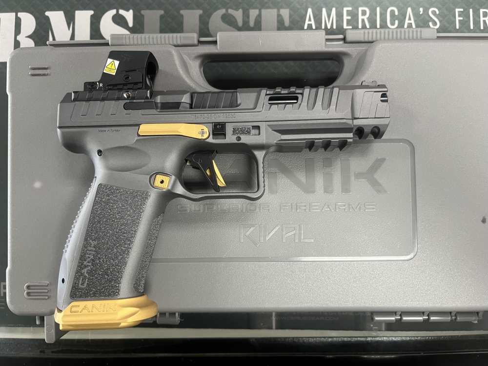 Canik SFX Rival W/ MO4 9mm with Red Dot-img-1