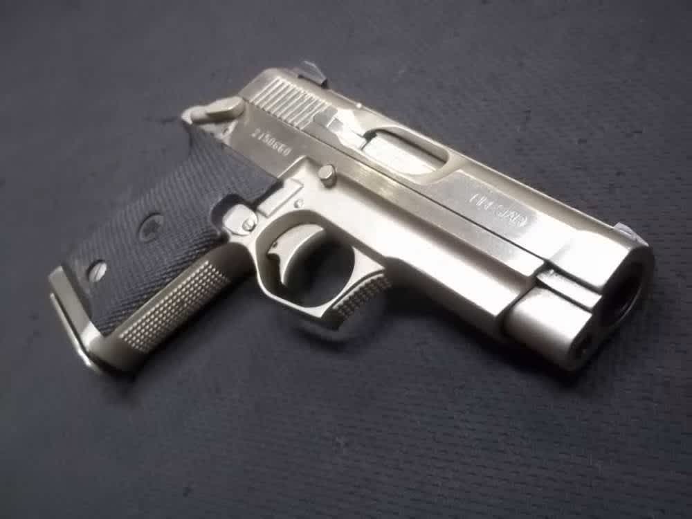 Beautiful Star M40 Firestar 40 S&W Starvel Satin Nickel -img-2