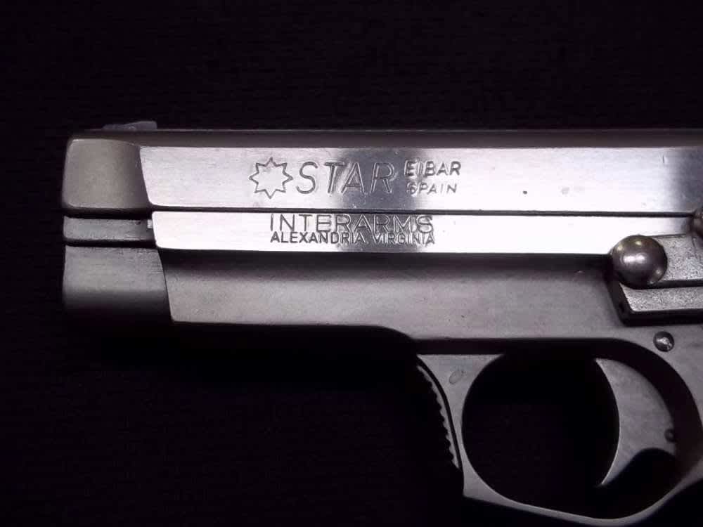 Beautiful Star M40 Firestar 40 S&W Starvel Satin Nickel -img-12