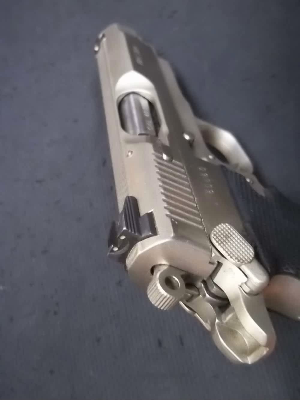 Beautiful Star M40 Firestar 40 S&W Starvel Satin Nickel -img-4