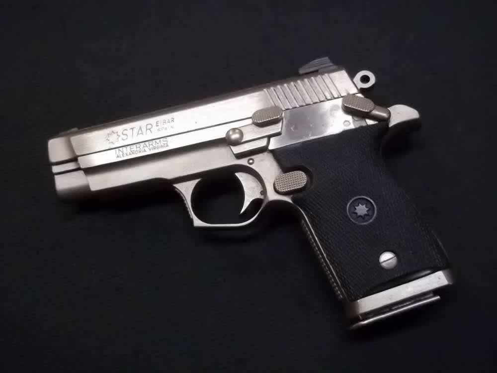 Beautiful Star M40 Firestar 40 S&W Starvel Satin Nickel -img-10
