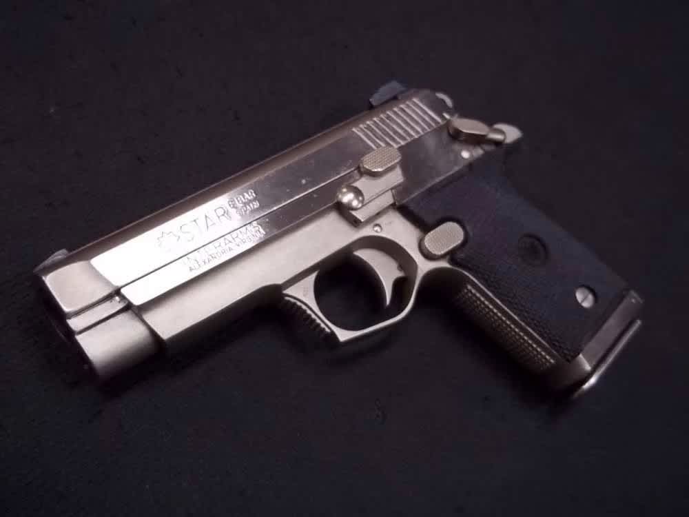 Beautiful Star M40 Firestar 40 S&W Starvel Satin Nickel -img-11