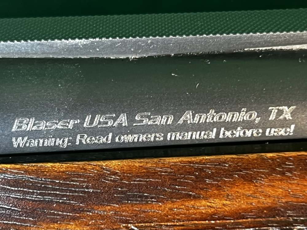 Blaser F16  O/U Left Hand Field Shotgun 28”, 7lb 3 oz-img-7