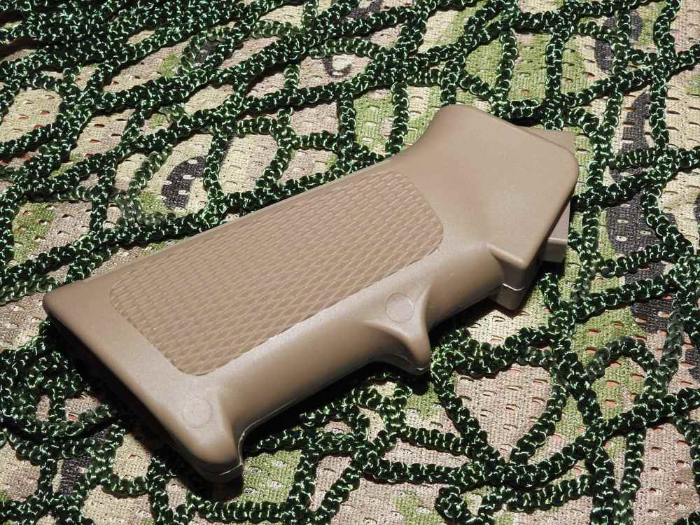 AR-15 FDE Rear Pistol Grip MADE IN USA-img-2