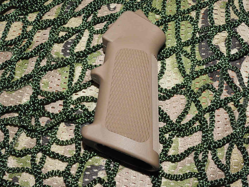 AR-15 FDE Rear Pistol Grip MADE IN USA-img-0