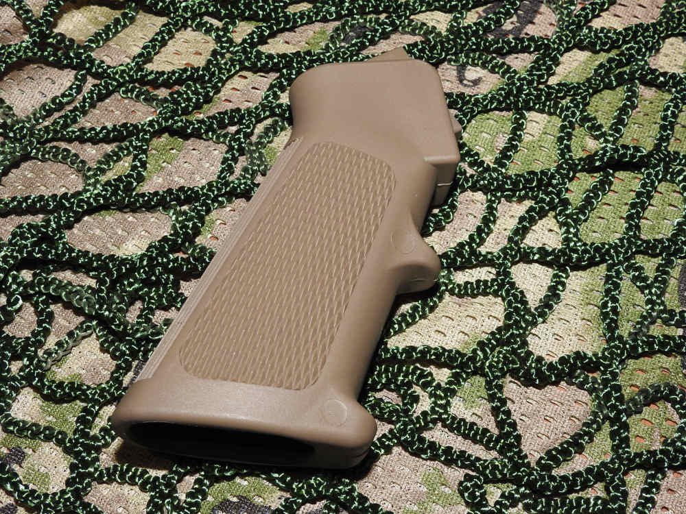 AR-15 FDE Rear Pistol Grip MADE IN USA-img-1