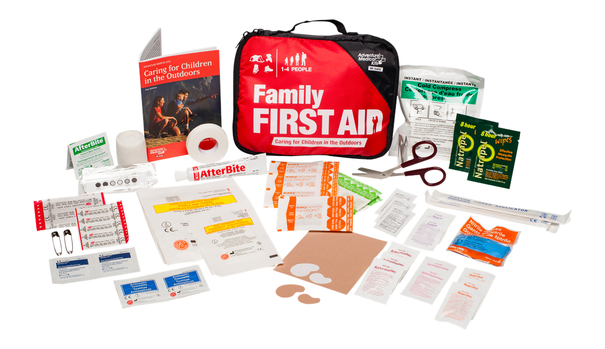 Adventure Medical Kits 01200230 Family First Aid Black/Red-img-0