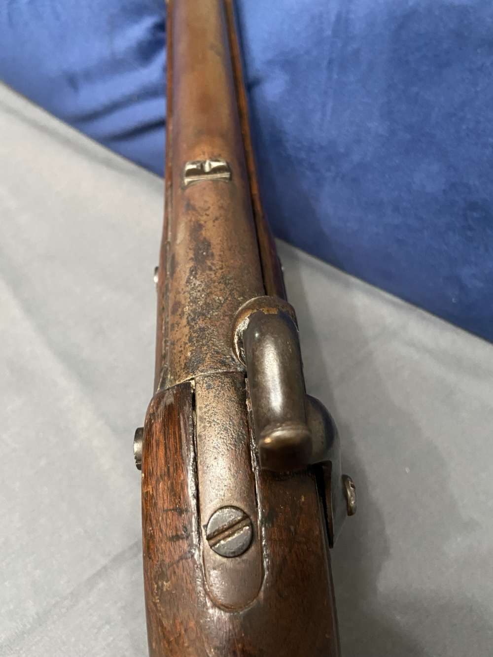 US 1841 Mississippi Rifle Robbins, Kendall & Lawrence Stamped 1847-img-17