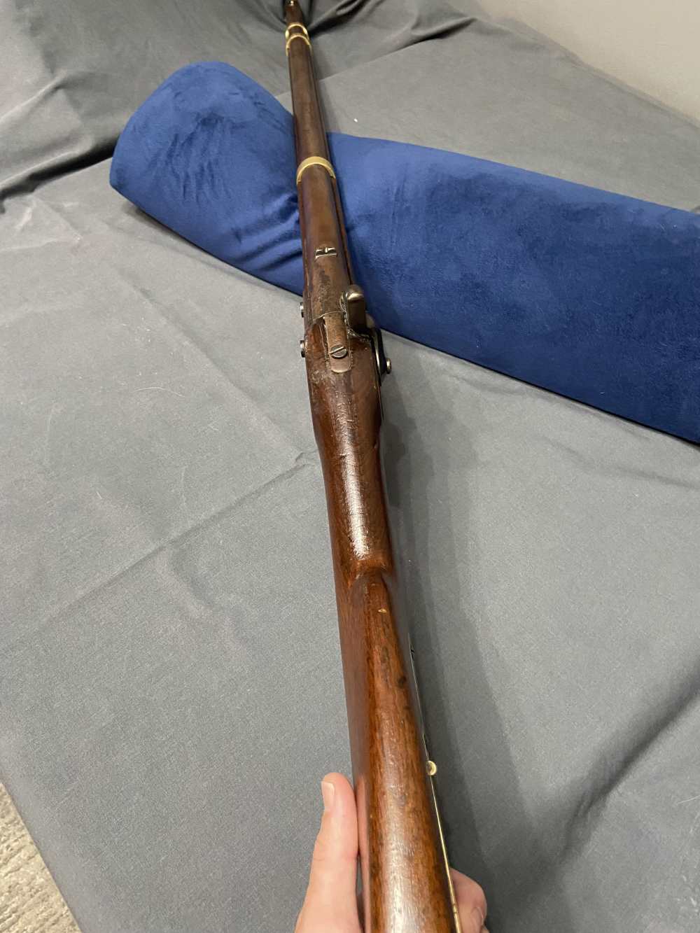 US 1841 Mississippi Rifle Robbins, Kendall & Lawrence Stamped 1847-img-16