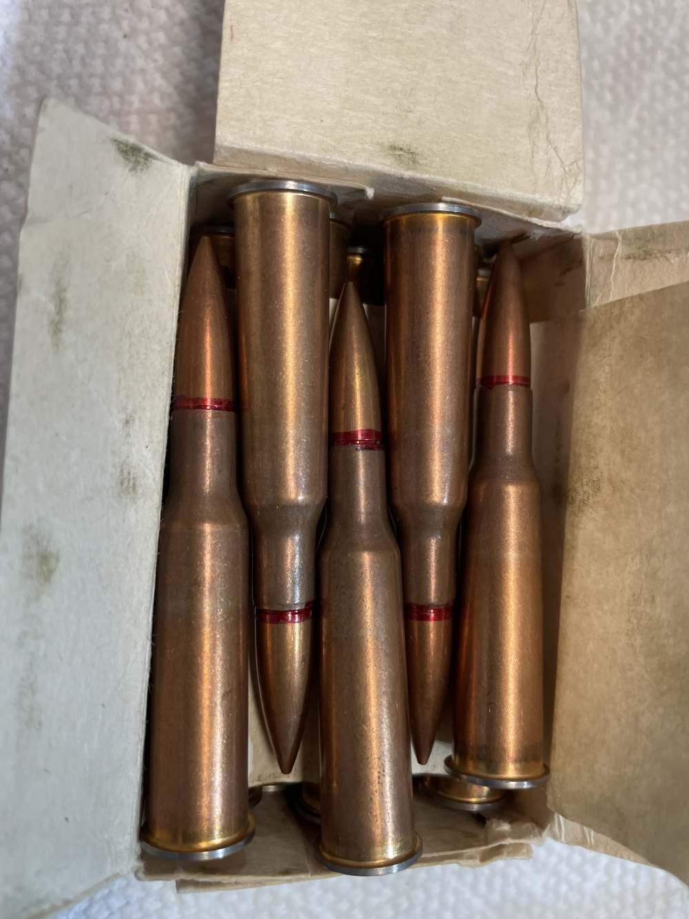 8mm Headstamp 10 80 FMJ  7.62x54R 15/bx-img-1