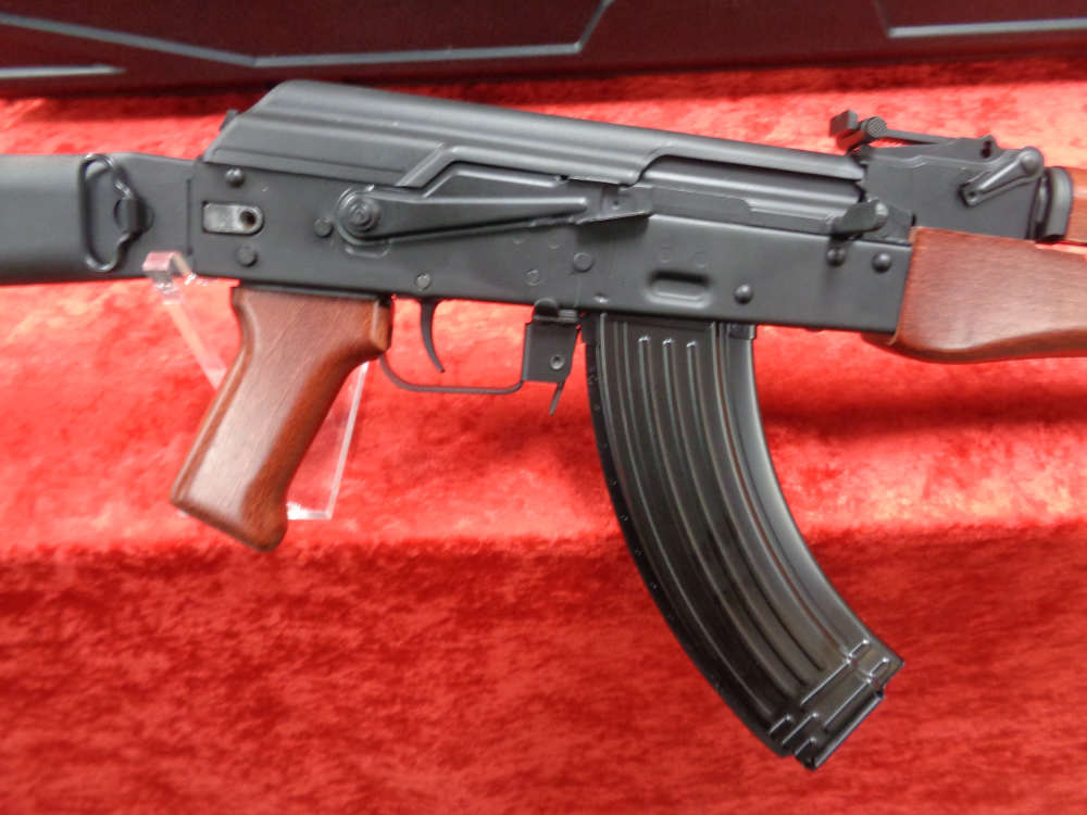 Kalashnikov KR103 Side Folding Stock RED Wood AK/47 7.62x39 New Case TRADE-img-3