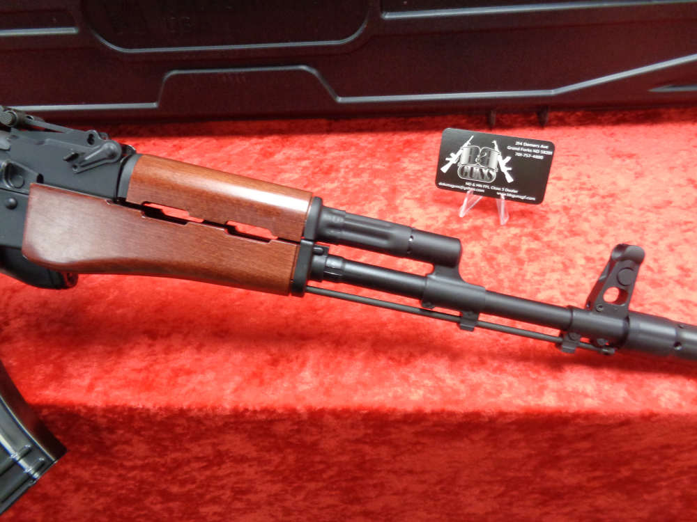 Kalashnikov KR103 Side Folding Stock RED Wood AK/47 7.62x39 New Case TRADE-img-17