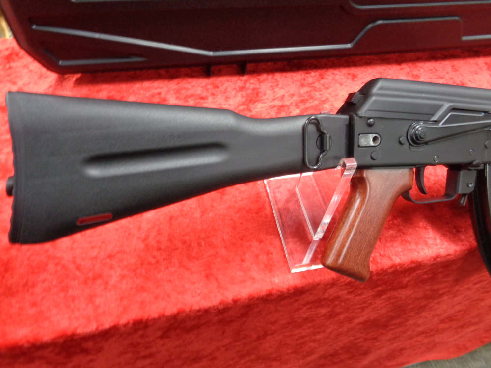 Kalashnikov KR103 Side Folding Stock RED Wood AK/47 7.62x39 New Case TRADE-img-4
