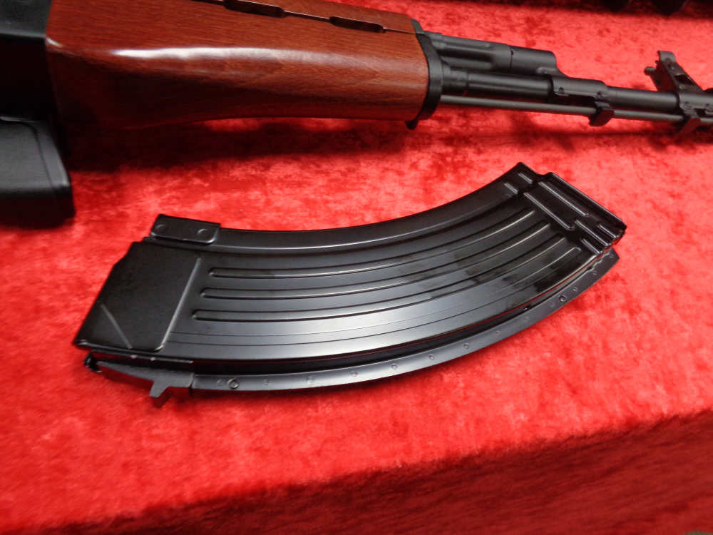 Kalashnikov KR103 Side Folding Stock RED Wood AK/47 7.62x39 New Case TRADE-img-21