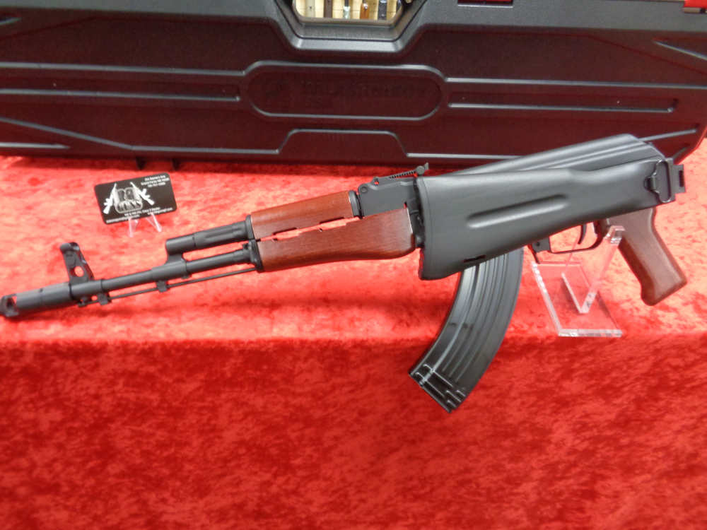 Kalashnikov KR103 Side Folding Stock RED Wood AK/47 7.62x39 New Case TRADE-img-13