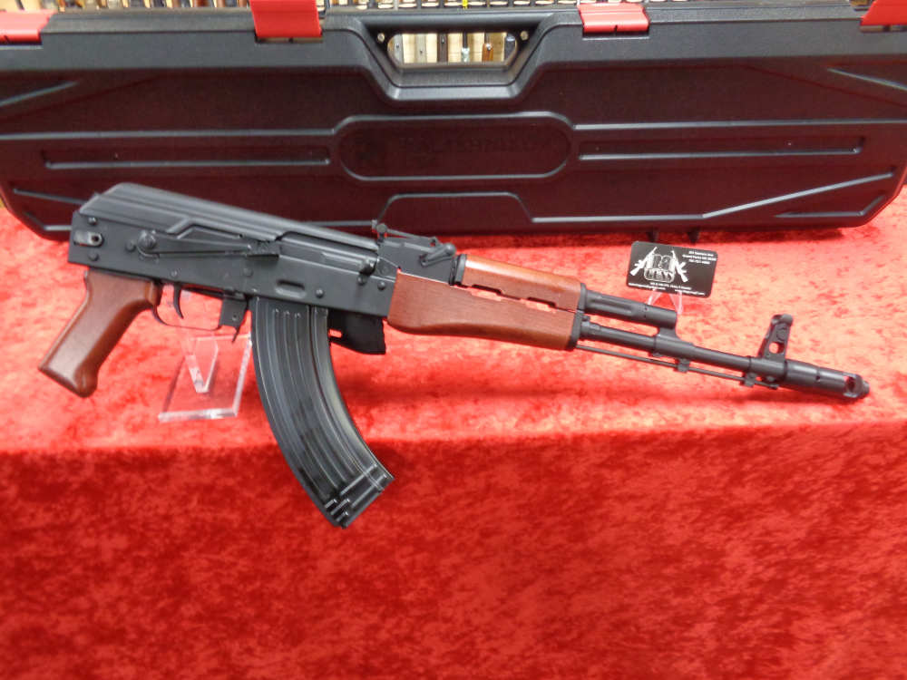 Kalashnikov KR103 Side Folding Stock RED Wood AK/47 7.62x39 New Case TRADE-img-2