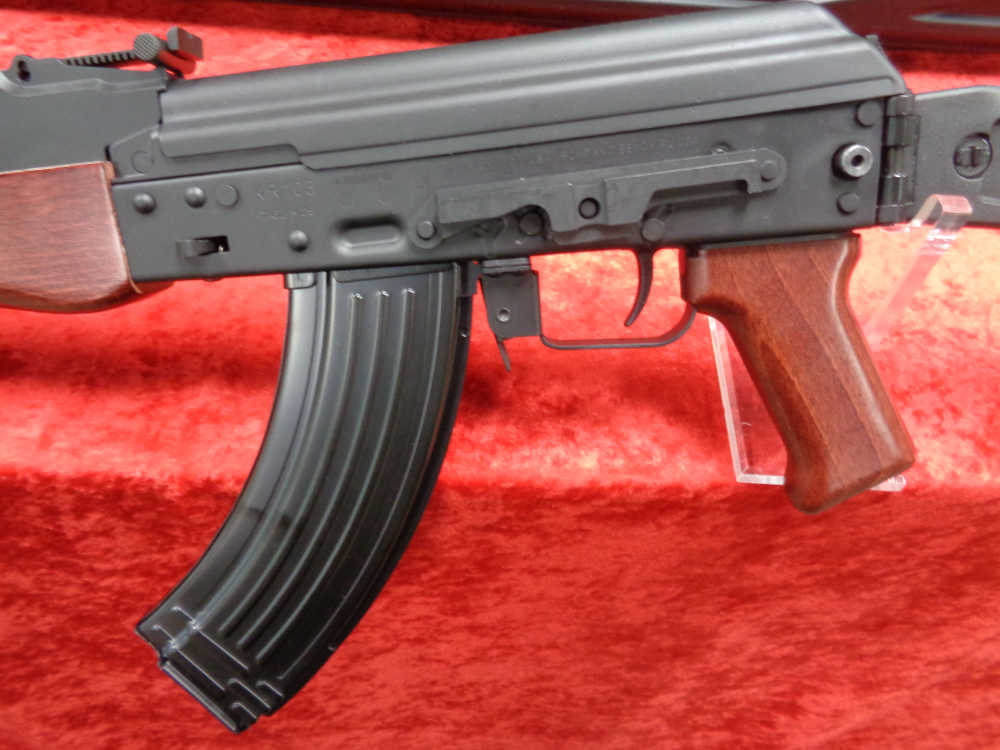 Kalashnikov KR103 Side Folding Stock RED Wood AK/47 7.62x39 New Case TRADE-img-8