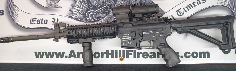 Griffin MK1, Colt 6940 mono 5.56 upper, holosun, 3x, peq15-img-1
