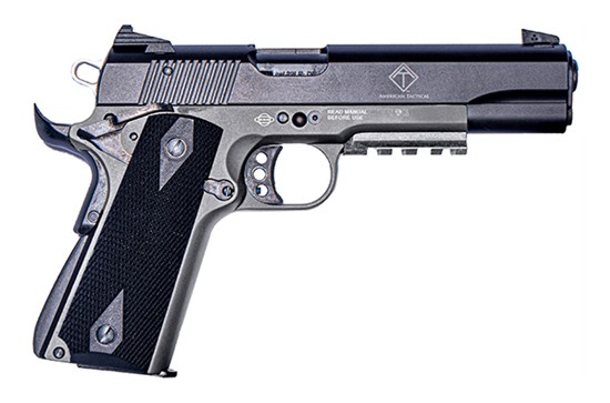 American Tactical ATI GERG1911ADOPGR GSG 1911 22 LR 10+1 5in Black Steel Ba-img-1
