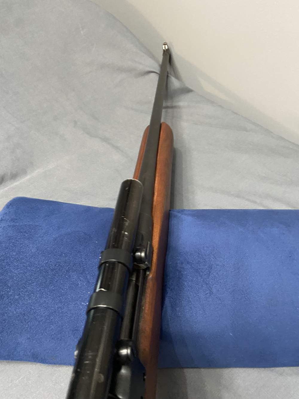 US m1917 Winchester Rifle Bolt Action Sporter w/Scope Original Barrel-img-13