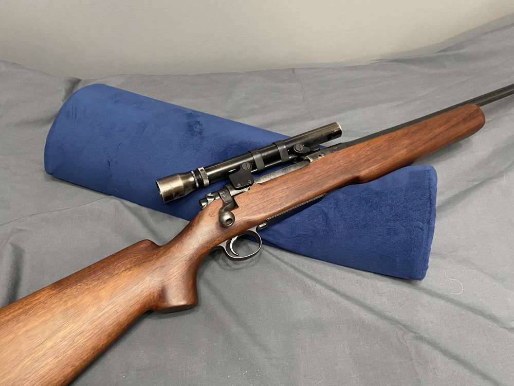US m1917 Winchester Rifle Bolt Action Sporter w/Scope Original Barrel-img-1