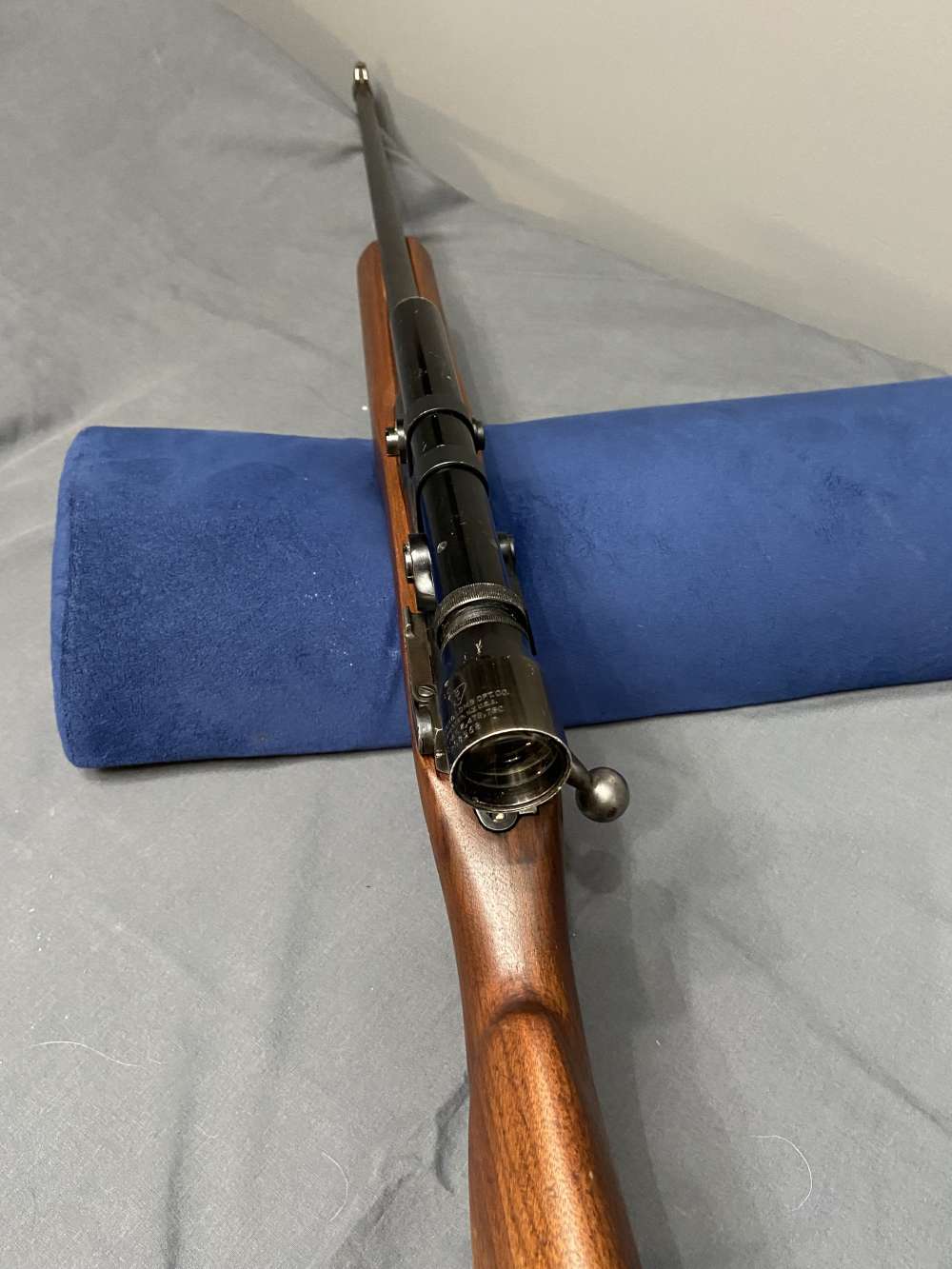 US m1917 Winchester Rifle Bolt Action Sporter w/Scope Original Barrel-img-12