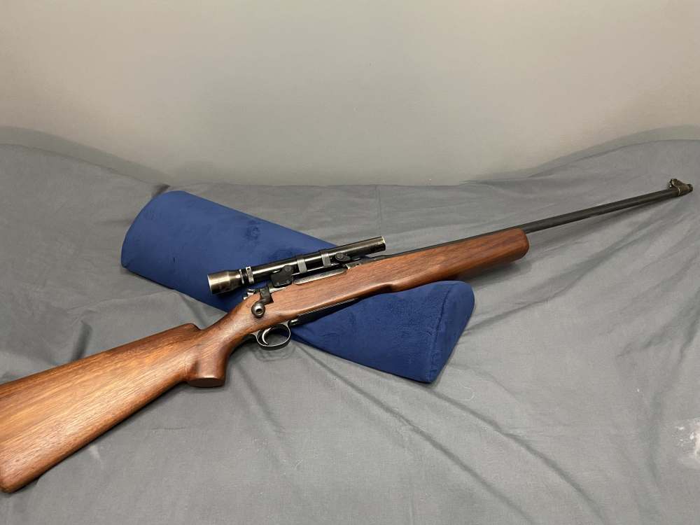 US m1917 Winchester Rifle Bolt Action Sporter w/Scope Original Barrel-img-0