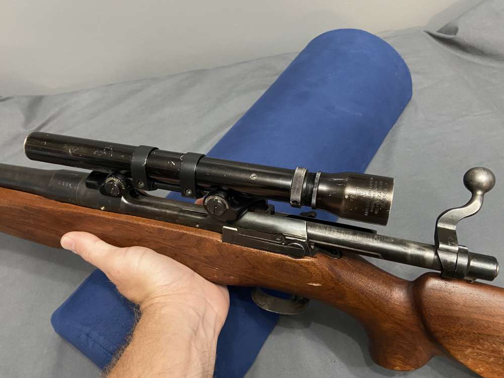 US m1917 Winchester Rifle Bolt Action Sporter w/Scope Original Barrel-img-19