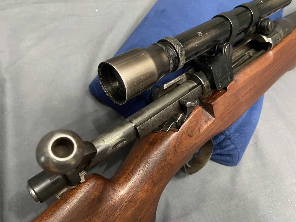US m1917 Winchester Rifle Bolt Action Sporter w/Scope Original Barrel-img-18