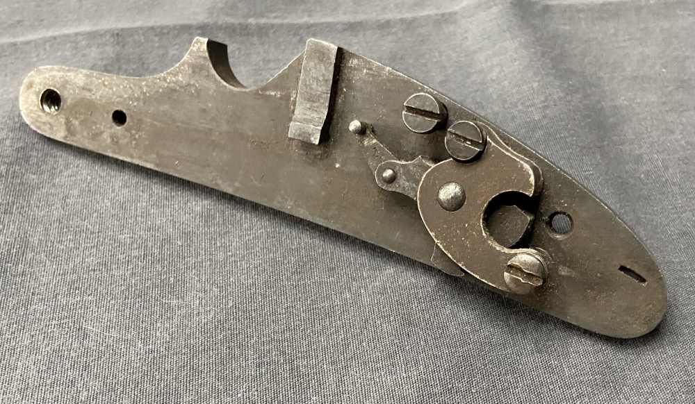 ORIGINAL Civil War TRENTON Contract Springfield Musket Lock Plate-img-5