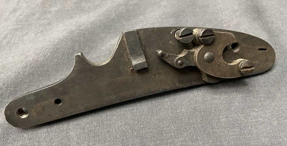 ORIGINAL Civil War TRENTON Contract Springfield Musket Lock Plate-img-4