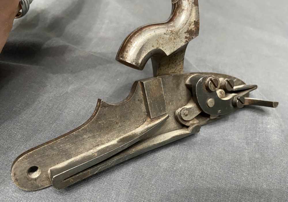 SCARCE Civil War US COLT Contract 1864 .58 Cal Musket Lockplate Complete-img-4