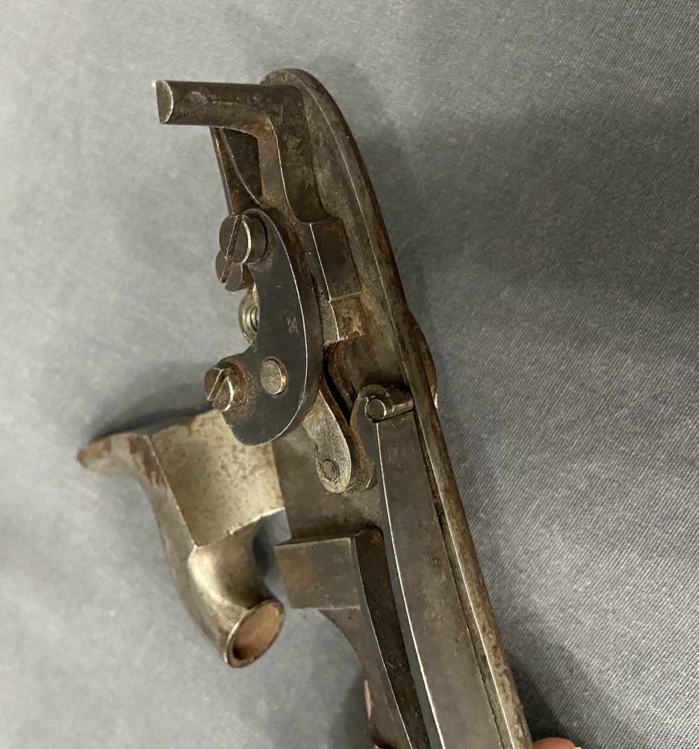 SCARCE Civil War US COLT Contract 1864 .58 Cal Musket Lockplate Complete-img-6