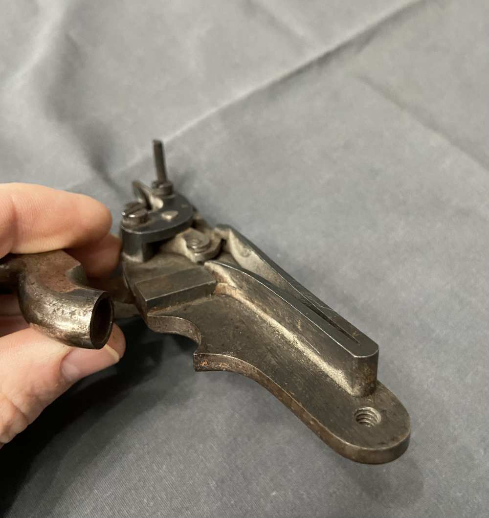SCARCE Civil War US COLT Contract 1864 .58 Cal Musket Lockplate Complete-img-7