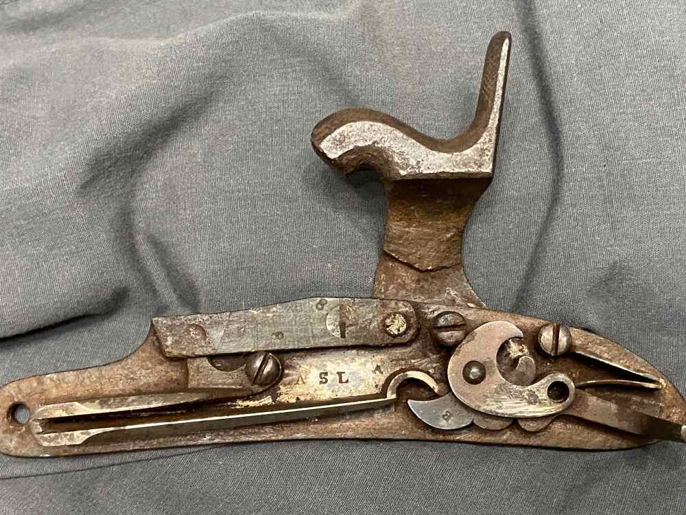 RARE Civil War Era US M1816 US Harpers Ferry Conversion Musket Lock 1836-img-5