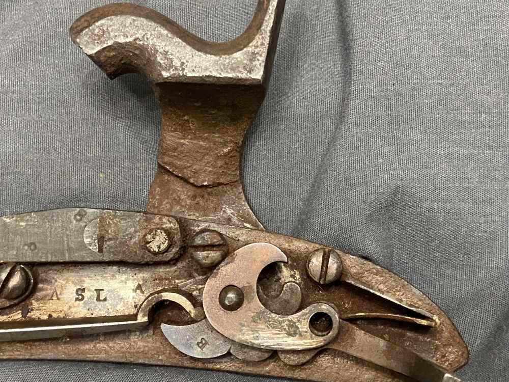 RARE Civil War Era US M1816 US Harpers Ferry Conversion Musket Lock 1836-img-6