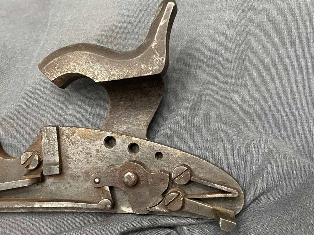 Original Civil War 1864 US Springfield William MUIR Musket Lockplate-img-5