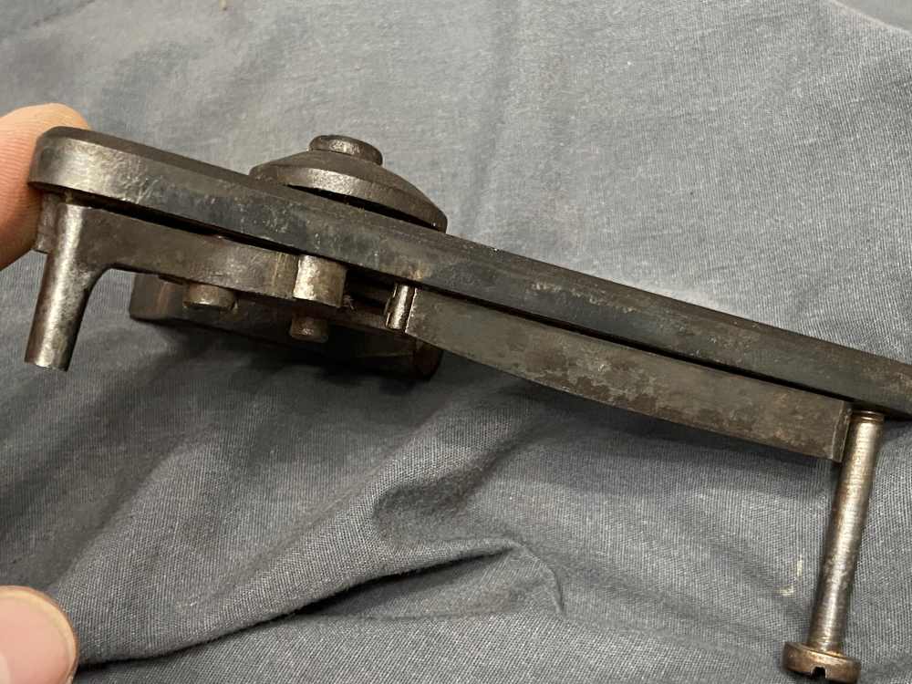 Original Civil War 1864 US Springfield William MUIR Musket Lockplate-img-8