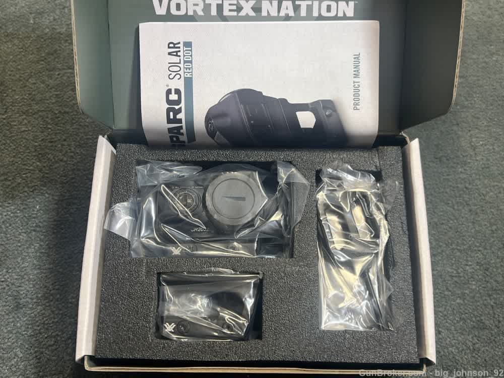 Vortex SPARC Solar Red Dot Sight + ADM Quick Detach Mount Abs. Co-Wit-img-4