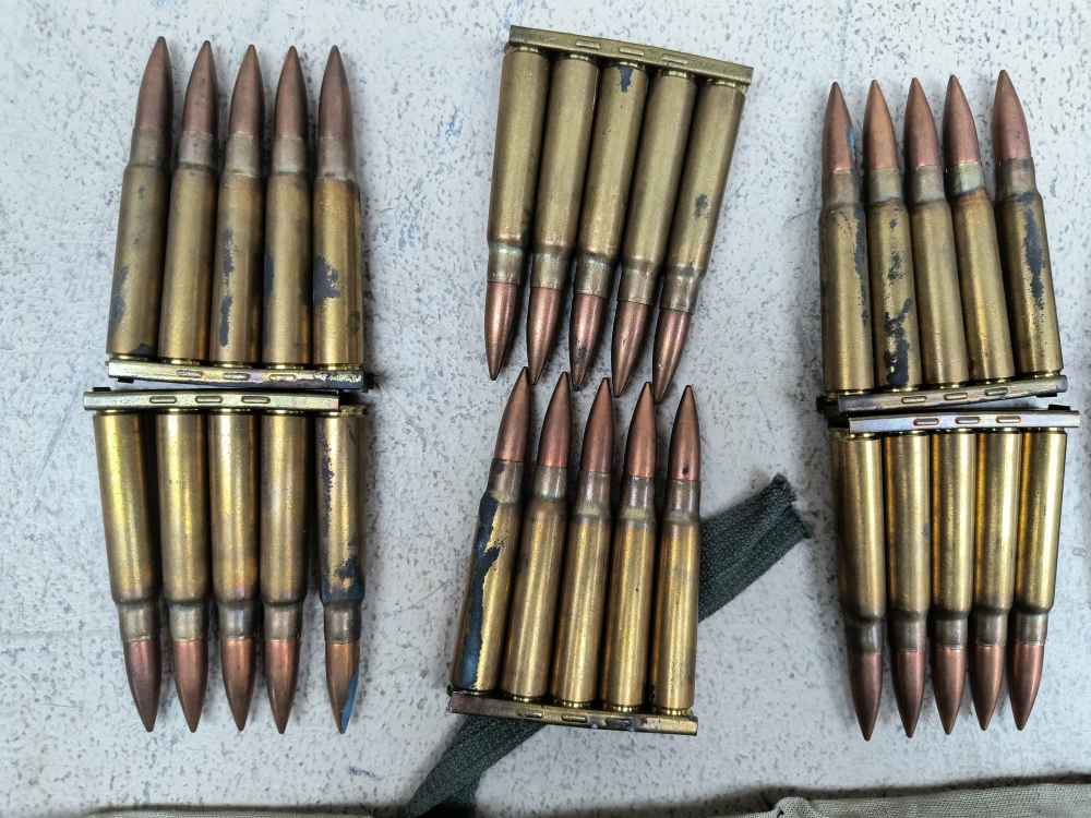 Turkey 8mm Surplus Bandolier Qty: 70 rounds -img-4