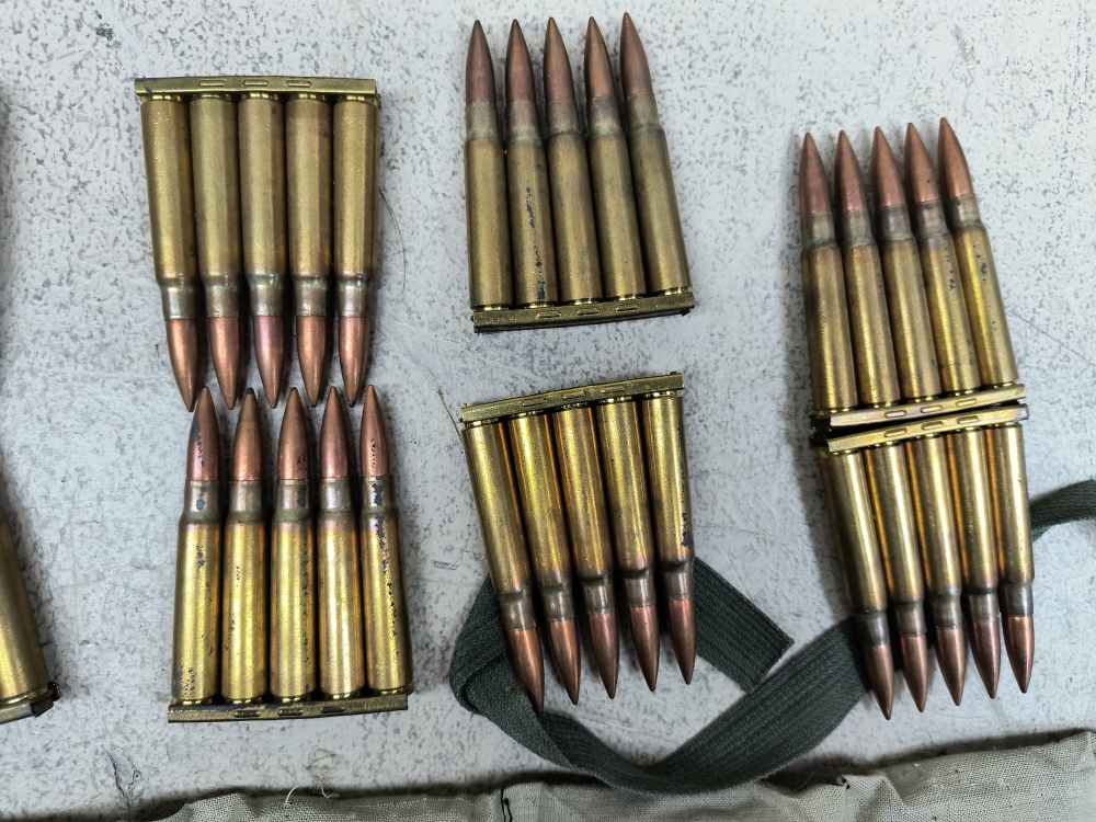 Turkey 8mm Surplus Bandolier Qty: 70 rounds -img-3