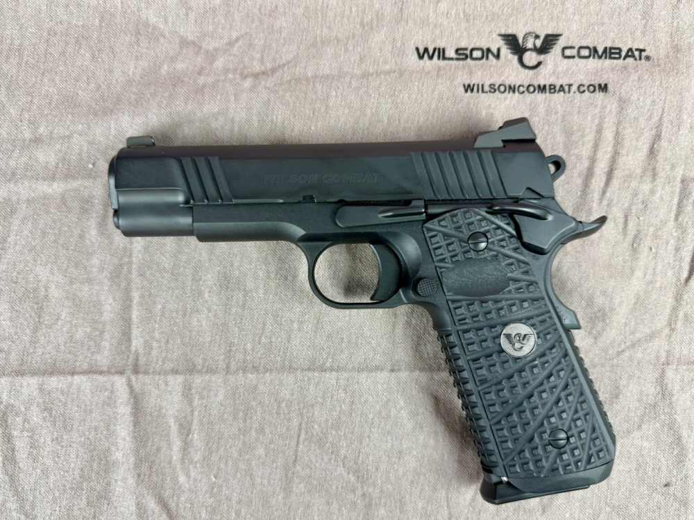 Wilson Combat eXperior 1911 Lightweight Commander Black Edition 9mm - NEW-img-1