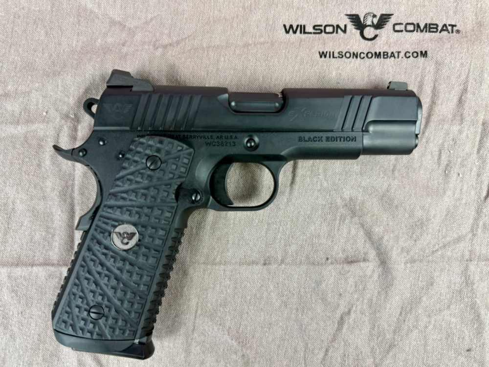 Wilson Combat eXperior 1911 Lightweight Commander Black Edition 9mm - NEW-img-2